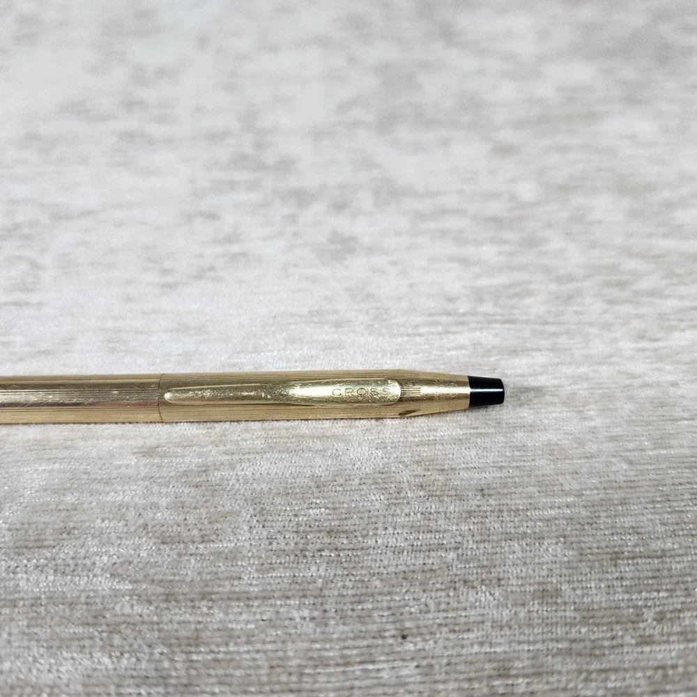 Vintage Cross Classic Century ballpoint pen 10K gold fill Logo Pen Pre-owned